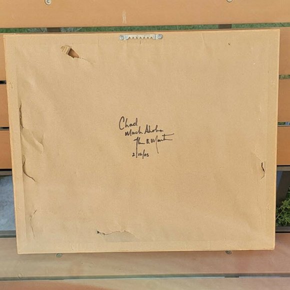 Framed Glenn Martin Art Print Hawaiian Legends SIGNED SURFER ART - Picture 6 of 7